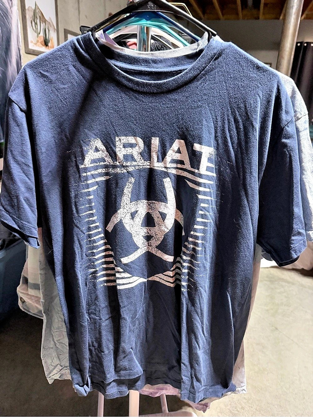 Ariat Graphic Short Sleeve Tee in Blue